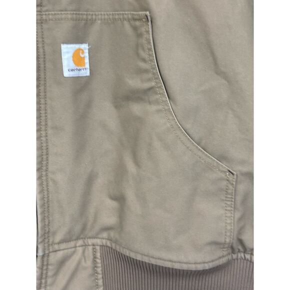 Carhartt Quick Duck Woodward Jacket, brown, 2XL, utility, cold weather, heavy - Picture 4 of 10